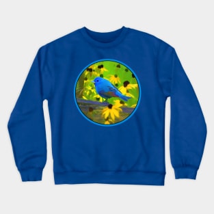 Indigo Bunting Crewneck Sweatshirt